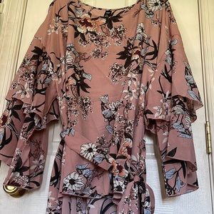 Brand new-SHEIN floral blouse